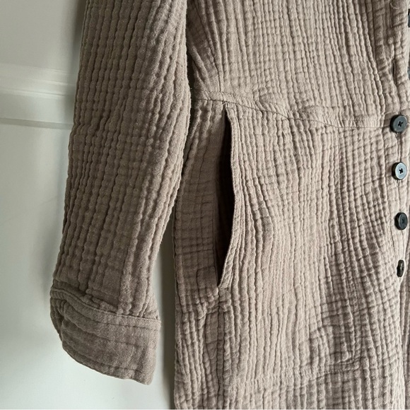 Madewell Lightspun Stitched-Pocket Brown Jumpsuit coverall - Picture 8 of 13